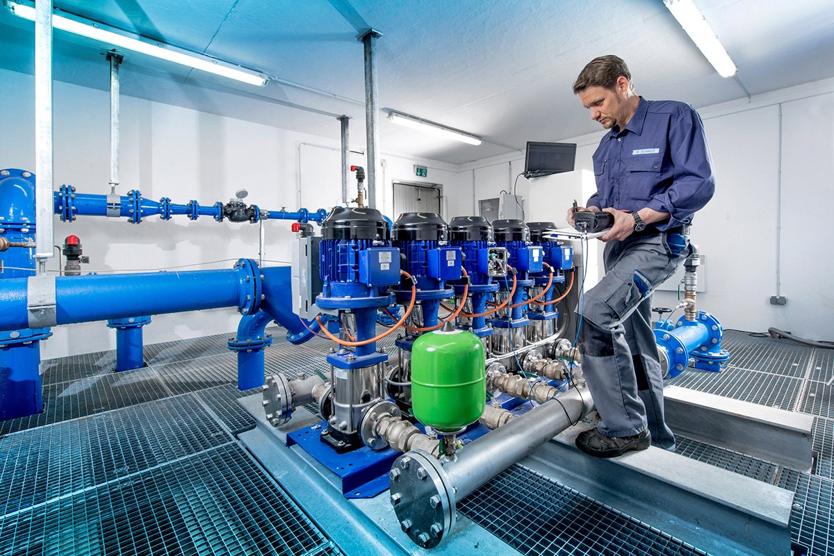 Su təchizatı və nasosxana sistemlərinin avtomatlaşdırılması